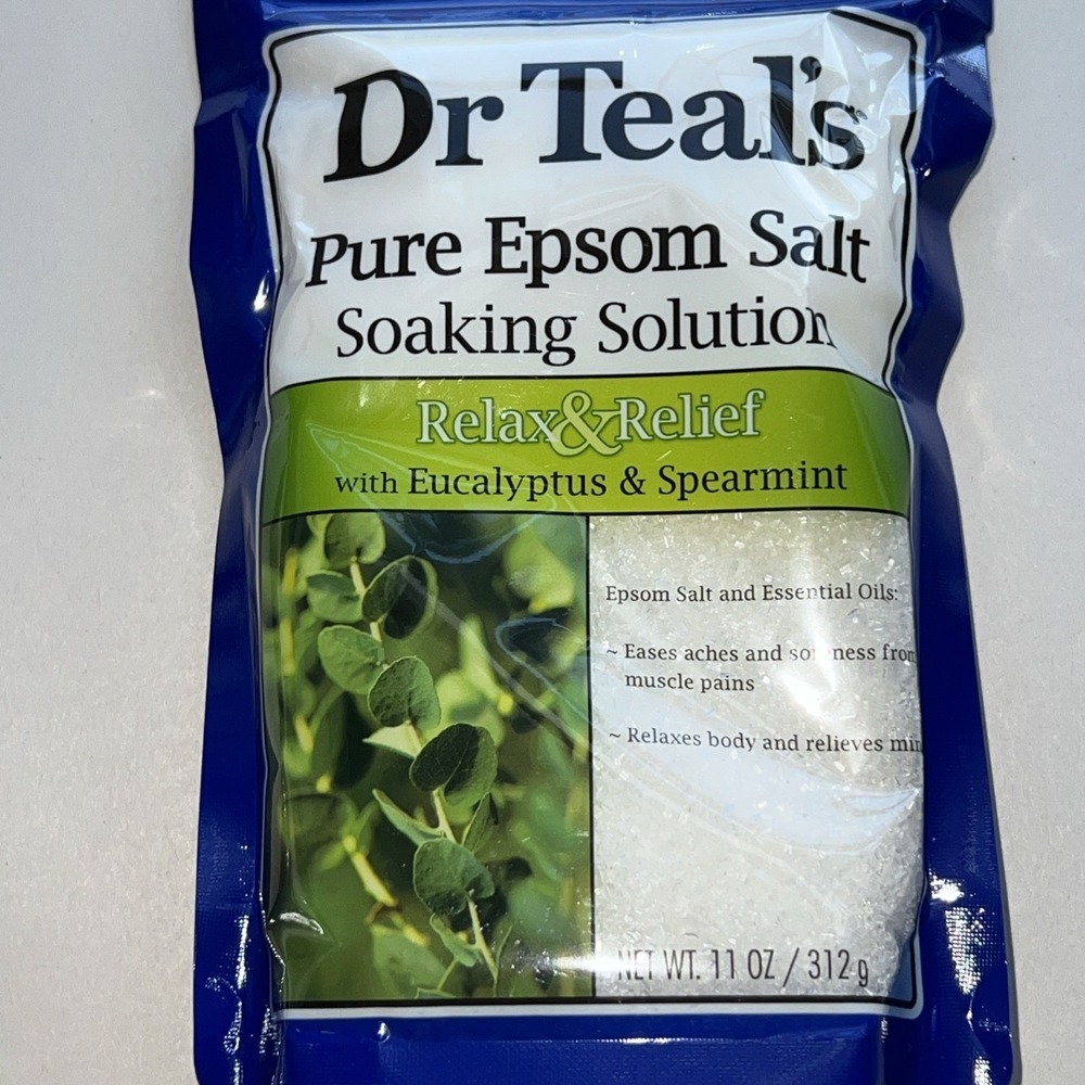 Set Of 2 Dr Teal's Pure Epsom Salt Melatonin‎ Sleep Soak Relax And Relief 11 Oz - Picture 4 of 6